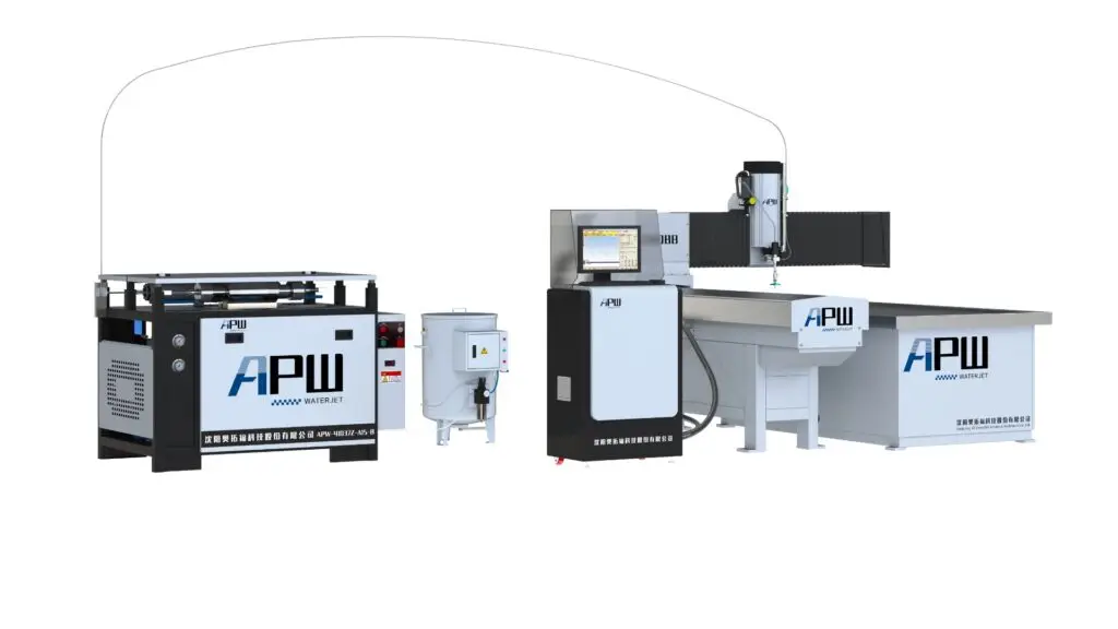 water jet cutting machine