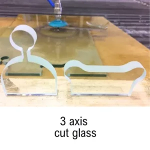 water jet cut glass