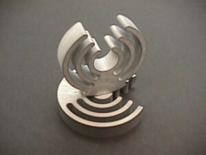 water jet cut metal