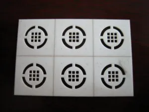 Waterjet cutting plastic