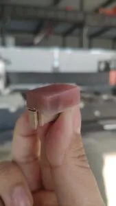 Water jet cutting agate