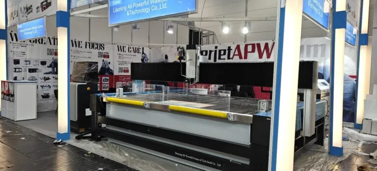 WATER JET CUTTER IN CANTON FAIR