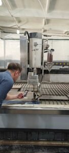 waterjet cut stone