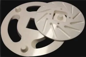 Water jet cutting plastic
