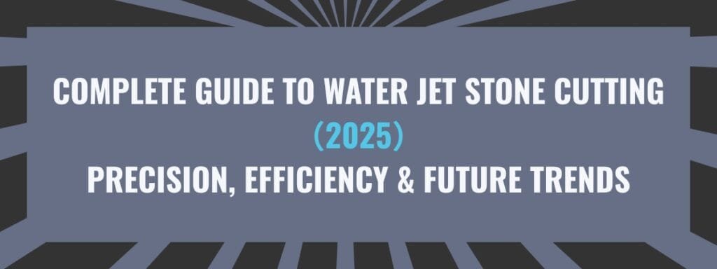 water jet stone cutting