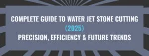 water jet stone cutting