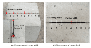 waterjet cut concrete
