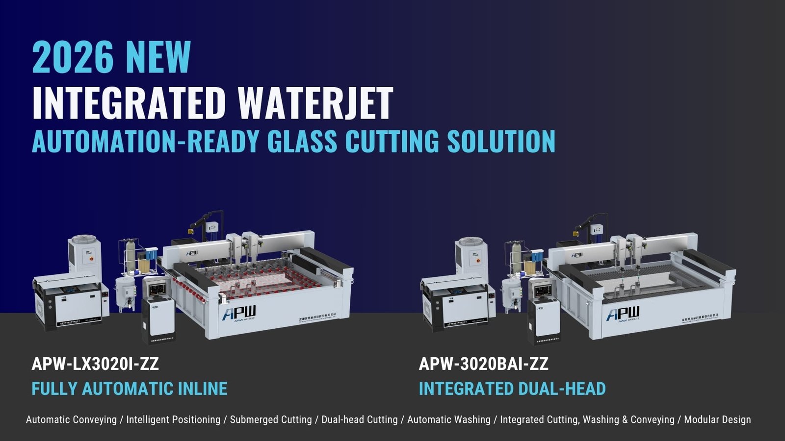 auto glass waterjet
