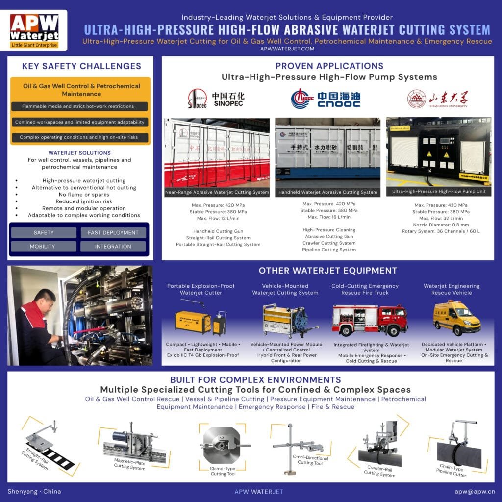 New Applications of Waterjet Technology APW waterjet